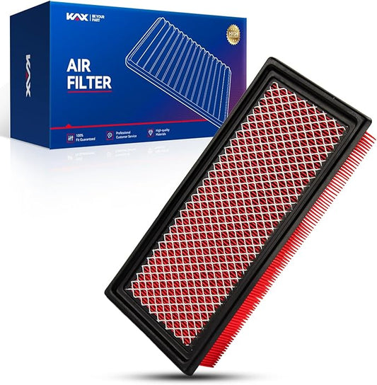 KAX Premium Engine Air Filter, GAF031 (CA10242) Replacement for Explorer, Edge, Flex, Fusion, Taurus, MKS, MKT, MKX, MKZ, Mzd6, CX9, Sable, Protect and Improve Engine Performance