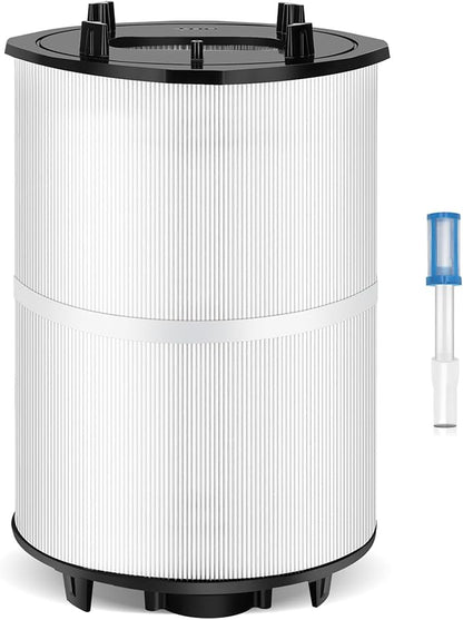 Miory 27002-0100S Pool Fliter Cartridges, Replacement for sta-rite 27002-0100S Pool and Spa D.E. Filter, Compatible with sta-rite PLM100 and System 2 Modular Media, with Air Bleed Assembly, 100 sq.ft
