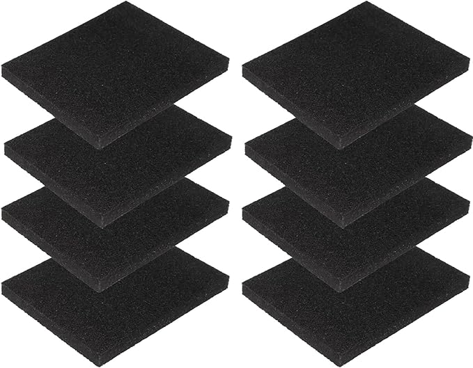 8 Pack Compost Bin Filter Activated Carbon Filter for Countertop Bin, 4.7” Kitchen Compost Bin Charcoal Filter for Compost Bucket