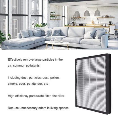 Air Purifier Filter Replacement for Midea KJ200G D41 KJ210G C42 C46 - Particulate Air Filter for Dust Odor Pollen Smoke Pet Dander Removal - Essential Air