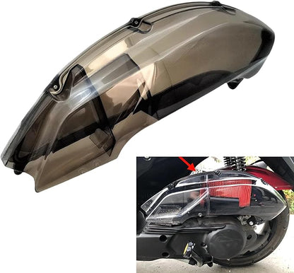 Motorcycle Air Filter Guard Cover Engine Air Filter Protective Decoration Cap Waterproof Dustproof Cover for Y-AM-AHA Nmax155 Nmax125 BWS125 AEROX NVX155 CYGNUS GRYPHUS FORCE2.0 2020-2024 Tawny