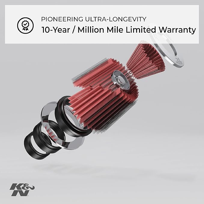 K&N Engine Air Filter: High Performance, Premium, Powersport Air Filter: Fits 2004-2014 YAMAHA (YFM350, YFM450, YFM450FX, YFM350X, YFM400) YA-3504
