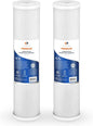 Aquaboon 5 Micron 20 x 4.5 Premium CTO Activated Carbon Water Filter Cartridge Replacement for Whole House Compatible with FC25B, EP-20BB, 2-PACK