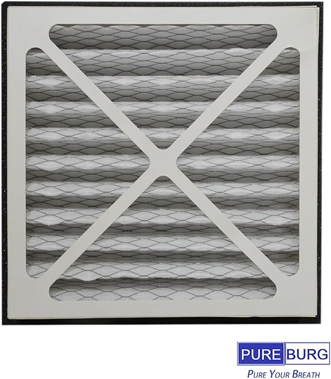 PUREBURG 20x20x3 Replacement Filter Compatible with Zephyr VGF Series 20x20x3 Whole Home Return Air Grille Filter,2-Pack Merv13