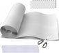 MERV 8 Filter Material, 23 Ft² Cut to Fit Air Filter Material for Captures Dust and Pet Dander as Small as 1.0 Microns. With Adhesive Hook Tape, Suitable for Ceiling and HVAC Furnace Vents
