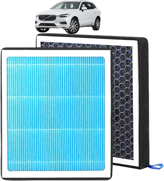CF12155 Cabin Air Filter With Activated Carbon For 2019-23 S60, 2017-23 S90, 2019-23 V60, 2020-23 V60 Cross Country, 2018-21 V90, 2017-23 V90 Cross Country, 2018-23 XC60, 2016-23 XC90,