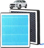 CF12155 Cabin Air Filter With Activated Carbon For 2019-23 S60, 2017-23 S90, 2019-23 V60, 2020-23 V60 Cross Country, 2018-21 V90, 2017-23 V90 Cross Country, 2018-23 XC60, 2016-23 XC90,