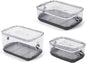 Progressive ProKeeper Stackable Produce ProKeeper Storage Container with Stay-Fresh Vent System (PKS-3PC-Produce+)