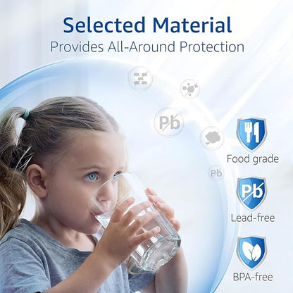 Waterspecialist DA29-00003G Refrigerator Water Filter, Replacement for DA29-00003G, DA29-00003B, Aqua-Pure Plus, RSG257AARS, RFG237AARS, HAFCU1, RS22HDHPNSR, WSS-1, 3 Filters