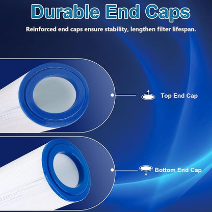 30 sq.ft Hot Tub Filter Compatible with PDM30 Dream Maker Hot Tubs 461269, Filbur FC9940, L x OD: 9 3/4"" x Oval 6-1/4"x5-1/4, NSF Certified, 1 Pack