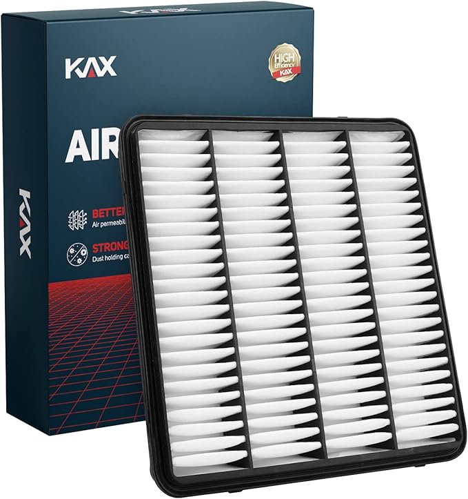 KAX Engine Air Filter, CA10343 Replacement for Toyota Tundra 2007-2021, Sequoia 2008-2017, Land Cruiser 2008-2011 2013-2021, Lexus LX570 2008-2011 2013-2021