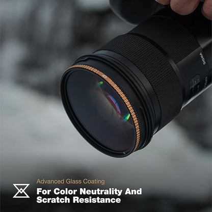 PolarPro - Circular Polarizer (CP) Filter - 82mm – Premium CinemaSeries™ Glass, Anti-Reflective Coating, Ultra-Durable Aluminum Frame – Professional Lens Filter for DSLR & Mirrorless Cameras