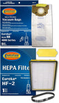 EnviroCare Replacement Eureka Vacuum 4870 Smart Vac Supply Kit Made to fit Eureka RR Vacuum Cleaner 9 Bags & 1 R Belt & Hf2 & 70082 Filter