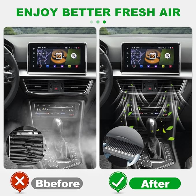 Comb Engine Cabin Air Filter for Mazda 6 Turbo 2.5L L4 2021 2020 2019 2018