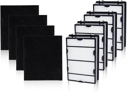 HAPF600D Filter Compatible with Holmes True HEPA Filter B Replace HAPF600 HAP615 HAP625 HAP650 HAP675RC HAP725 HAP750 HAP1625 HAP1650 HAP1725 HAP1750 Filters(4 Packs)