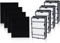 HAPF600D Filter Compatible with Holmes True HEPA Filter B Replace HAPF600 HAP615 HAP625 HAP650 HAP675RC HAP725 HAP750 HAP1625 HAP1650 HAP1725 HAP1750 Filters(4 Packs)