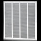 24x24 Vent Cover(Duct Opening Size),Air Return Vent Cover,Flat Vent Cover,Rejillas De Aire Acondicionado para Casa,Return Air Grilles,Outer Dimensions:25.75"Wx25.75"H(24"W x 24"H, Duct Opening)