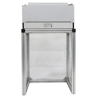 INTSUPERMAI Vertical Laminar Flow Hood Air Flow Clean Bench Workstation with HEPA Filter Lab Fume Hood Air Volume 294-411 cfm Dust Free Room Workshop for Phone LCD Repair Workshop Laboratory 110V
