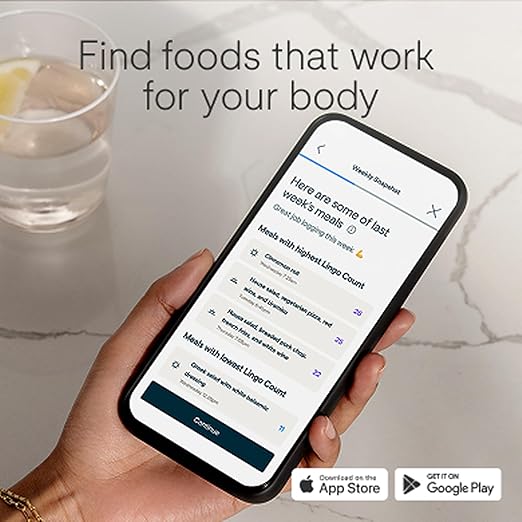 Lingo Continuous Glucose Monitor (CGM) & App. Made by Abbott. Know the impact of what you eat. 1 Lingo biosensor lasts up to 14 Days*. Works with iOS and Android. US Only.