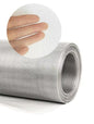 304 Stainless Steel Mesh Screen#30Mesh -Size:15.7"x47.2"(40x120cm), for Home, Garden and Farm. Window or Door Filter, Guards Against Pests Like Mice, Snakes, and Rodents. Easy to Cut and Install.