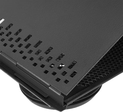 Vent Systems 6" Inch Air Supply Vent Cover with Rubber Gasket - Graphite Black Galvanized Steel - Robust Weatherproof Outdoor Air Intake Box - Duct or Surface Mounting - Rain and Snow Protection