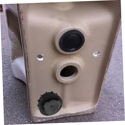 Locking Airtight Trash Can Cover Weatherproof Drain Plug for Outdoor Litter Bins Easy Install Kitchen Sink Stoppers