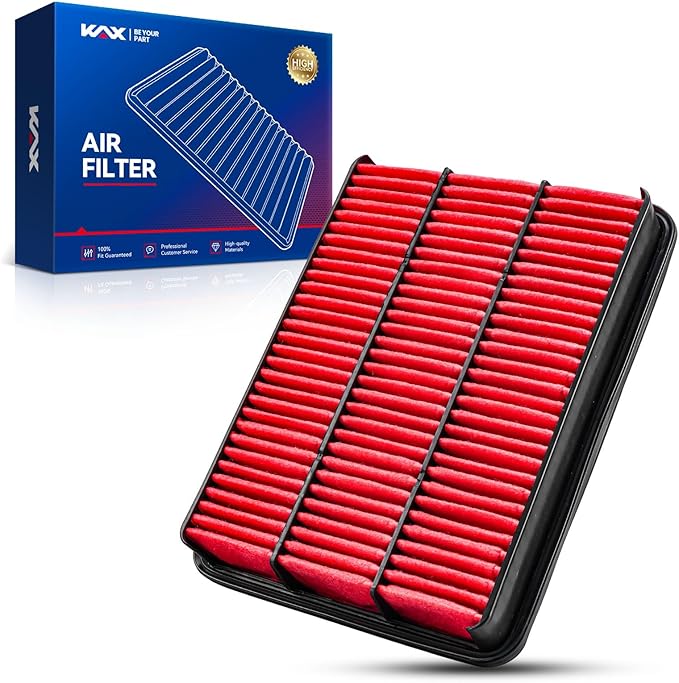 KAX Engine Air Filter, CA8918 Compatible with Toyota 4Runner 2003-2010, Sequoia 2001-2007, Tundra 2000-2006 & Lexus GX470, LX470, 2.7L 3.4L 4.7L