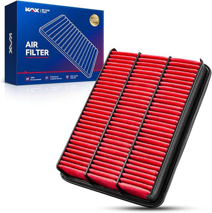 KAX Engine Air Filter, CA8918 Compatible with Toyota 4Runner 2003-2010, Sequoia 2001-2007, Tundra 2000-2006 & Lexus GX470, LX470, 2.7L 3.4L 4.7L