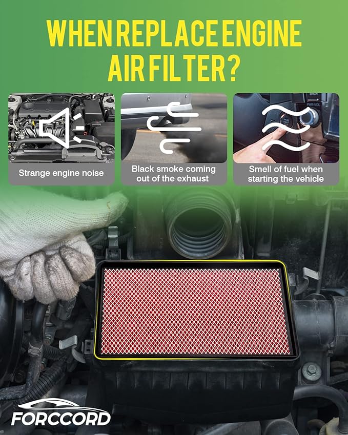 Engine & Cabin Air Filter Fits for Toyota RAV4 2019 2020 2021 2022 2023 2024 2025 2.5L (Not for Hybrid!) Activated Carbon Cabin Filter Replacement CF12157 CA12377 RAV4 Car Accessories