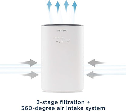 Bionaire Genuine 3 in 1 True HEPA Air Filter for BAP9921 Air Purifier,White