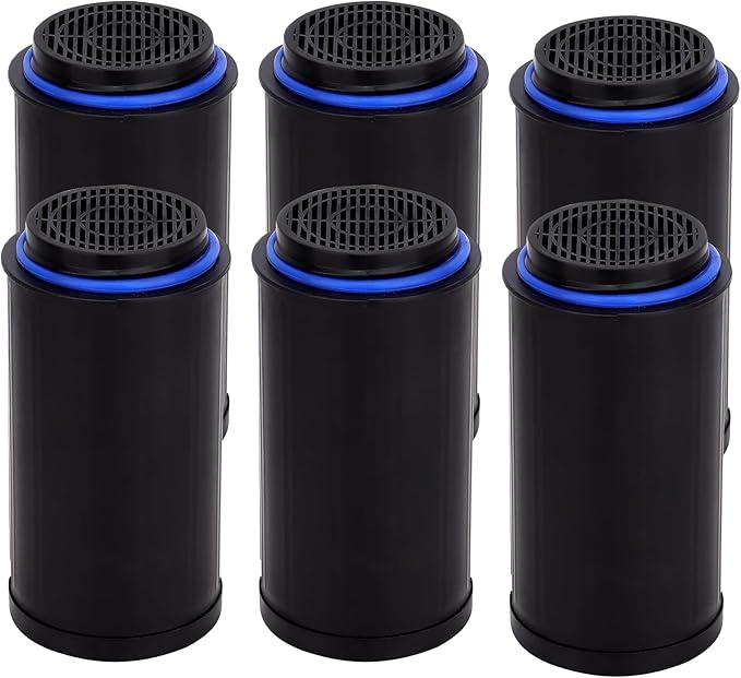 FC-50 Replacement Filters Compatible with Vitamix Foodcycler FC-50, FC-30 Models, Activated Carbon Odor Absorbing Filter, Compost Bin Odor Eliminator for Kitchen (6 Packs)