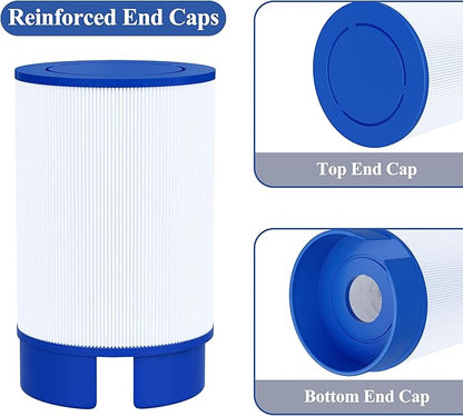 Cryspool® 5020 Filter Compatible with 2009+ Spa Models (for 5 1/2″ Drain Caps), Soft tub #5020, 35 Sq. Ft Spa Filter Cartridge, 1 Pack