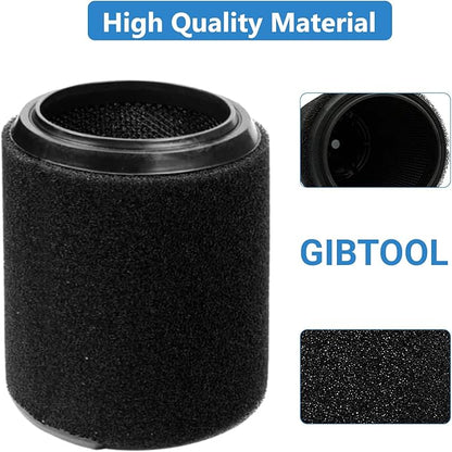 2 Pack Replacement VF7000 Filter for Ridgid Shop Vac Filter 5-20 Gallon Wet/Dry Vacuums, Foam Wet Rigid Shop Vac Filters for Wet Applications Only, Also Compatible with Husky 6-9 Gallon Vacuums