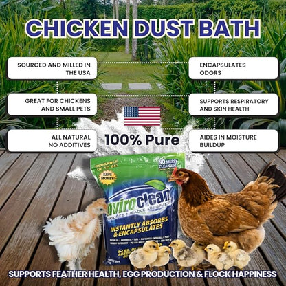 2-N-1 Water-Filtering | Super Absorbent & Encapsulant Spill Cleanup up to 648lbs, Commercial Poultry Bio-Waste, Spilled Liquids, Feed Moisture,Floor Maintenance & More, 1.5 Cu Ft Pack of 3