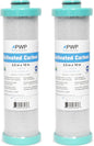 2 Pack 2.5 x 10" RV Water Filter Replaces FRE-10-GN Activated Carbon Block Push-Nipple Cartridge for Use with FRE-10H Housing OEM