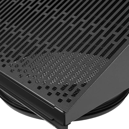 Vent Systems 10" Inch Exhaust Vent Cover with Rubber Gasket - Graphite Black Galvanized Steel - Robust and Weatherproof Outdoor Air Exhaust Box - Duct or Surface Mounting - Rain, Snow Protection