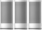 Amazon Basics Faucet Replacement Filter, Carbon Block Filter Fits Mist- Water Filter for Sink,Reduces Heavy Metal, and Bad Taste, Pack of 3