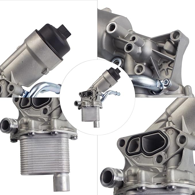 Engine Oil Filter Housing assembly Compatible with 2011-2018 1.4L Turbo Chevrolet Cruze Sonic Trax Buick Encore