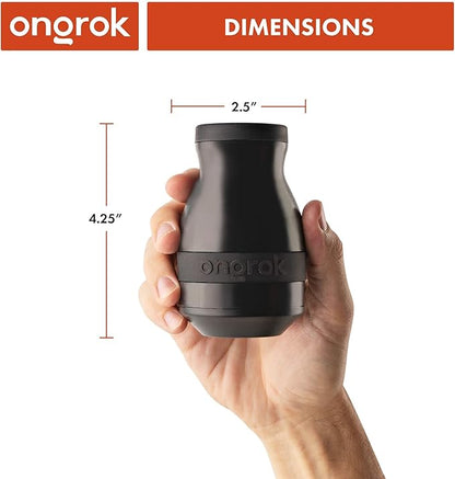 ONGROK Personal Air Filter with Plant-Based Housing, Perfect for Indoors, 310+ uses