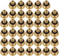 KUWAN 0.016" Orifice (0.4mm) Thread UNC 10/24 Brass Misting Nozzles Low Pressure Atomizing Misting Sprayer Water Hose Nozzle for Greenhouse, Landscaping, Outdoor Cooling Mister System (40PCS)