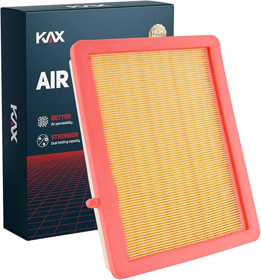 KAX Engine Air Filter, CA12260 Replacement for Equinox Terrain 2018 2019 2020 2021 2022 2023, (1.5L, 1.6L, 2.0L) Models, Advanced Air Filter Media, Increased Acceleration, Replace 23279657