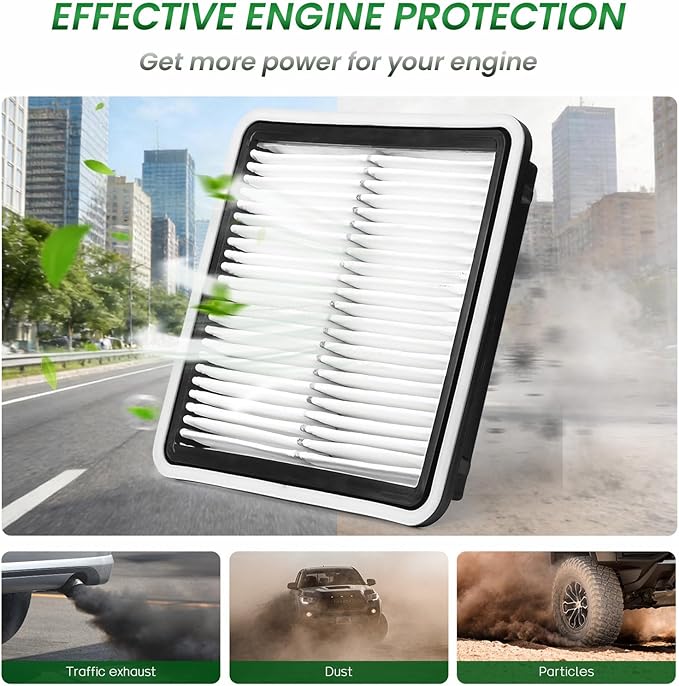 Engine Cabin Air Filter kit for SUBARU LEGACY 2010-2019, SUBARU OUTBACK 2010-2019, Replace for CF10285 CA9997