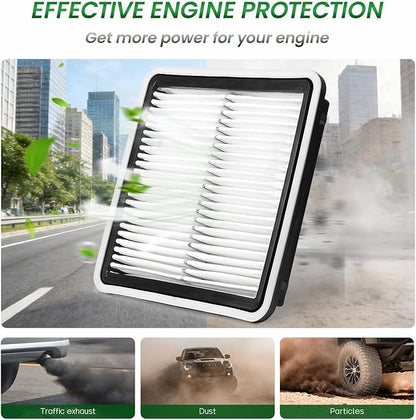 Engine Cabin Air Filter kit for SUBARU LEGACY 2010-2019, SUBARU OUTBACK 2010-2019, Replace for CF10285 CA9997
