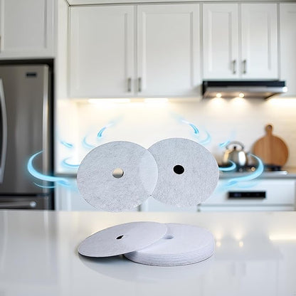4 Pcs White Universal Cloth Dryer Exhaust Filter, for Chef Dryer Parts and Accessories 9 x 13 inches (227 x 33 mm)