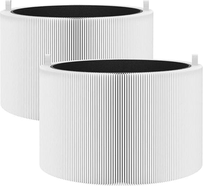 211i Max Replacement SmokeBlock Filter Compatible with BLUEAIR Blue Pure 211i Max Air Purifier, Premium Filter & Activated Carbon Replacement Filter Compared part #F2MAX 2pack
