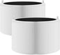 211i Max Replacement SmokeBlock Filter Compatible with BLUEAIR Blue Pure 211i Max Air Purifier, Premium Filter & Activated Carbon Replacement Filter Compared part #F2MAX 2pack