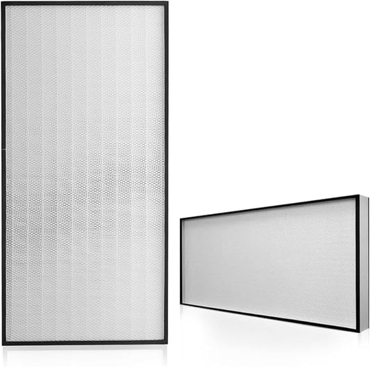 FFU,HEPA H14 LaminarFlowHoodFilterReplacement Kit 1 piece,Updated Fan Filter UnitcompatiblewithLaminarFlowHood FFU 46.2”x22.6”,100/ISO level 5,Mushroom with Safety Lock