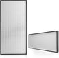 FFU,HEPA H14 LaminarFlowHoodFilterReplacement Kit 1 piece,Updated Fan Filter UnitcompatiblewithLaminarFlowHood FFU 46.2”x22.6”,100/ISO level 5,Mushroom with Safety Lock