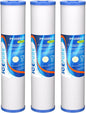ICEPURE 5 Micron 20" x 4.5" Whole House Sediment and Carbon Water Filter Replacement Cartridge for AP810-2, SP-DD-5005-20BB, DGD-5005-20, FPMB5-20, P5-20BB, FP25B, SDG-45-2005, CMMF0520-45W1, 3PACK