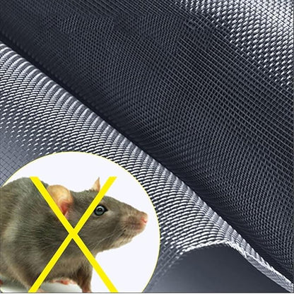 Stainless Steel Woven Wire Mesh Window Screen Mesh, Stainless Steel Woven Wire, 16 Rodent Proof Insect Screen, for DIY, Vent, Filter, Window Garden